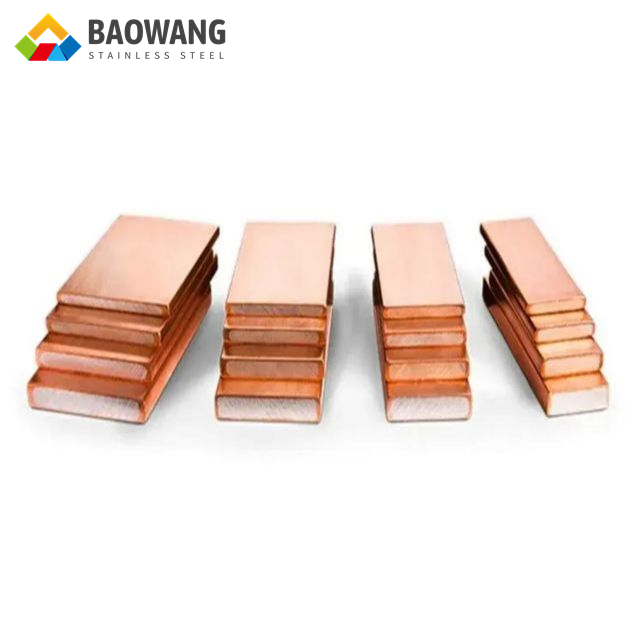 C10100 C11000 C12200 C12000 Solid Copper Flat Bar