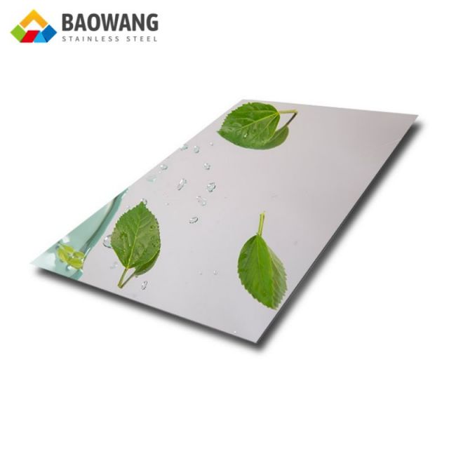 4x8 Mirror Polished Stainless Steel Metal Sheet | ASTM A240
