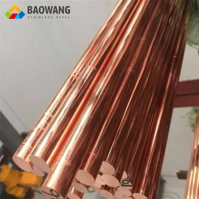 1/4 Inch Solid Copper Rod C17200
