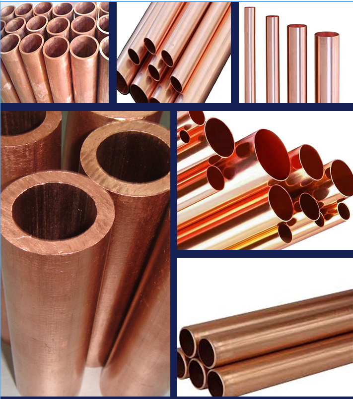 BS C101 ASTM C10100 Copper Tubes 1 Inch Sizes