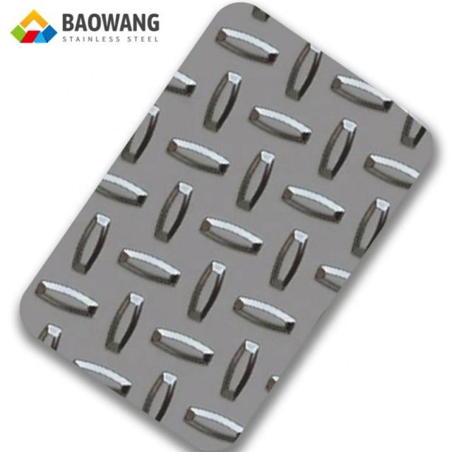 Factory Sales 4 x 8 ft Stainless Steel Embossed Sheet Plate Price
