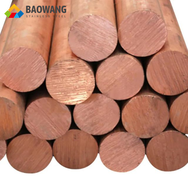 1/4 Inch Solid Copper Rod C17200