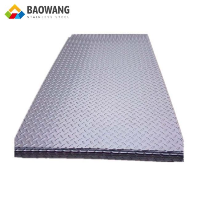 China Supplier Embossed Stainless Steel Checkered Plate