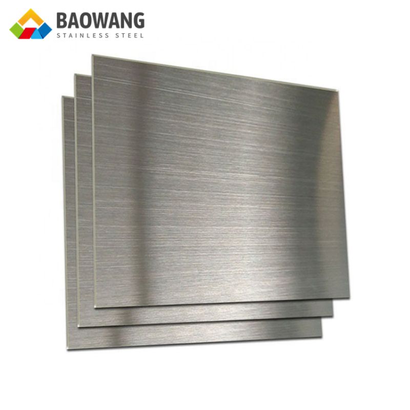 Anti-friction 410 Stainless Steel Hairline Metal Sheet Wholesaler