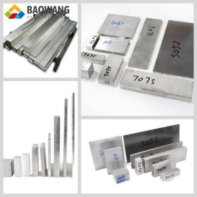 Standard 6061 5052 7075 Aluminum Rectangular Bar