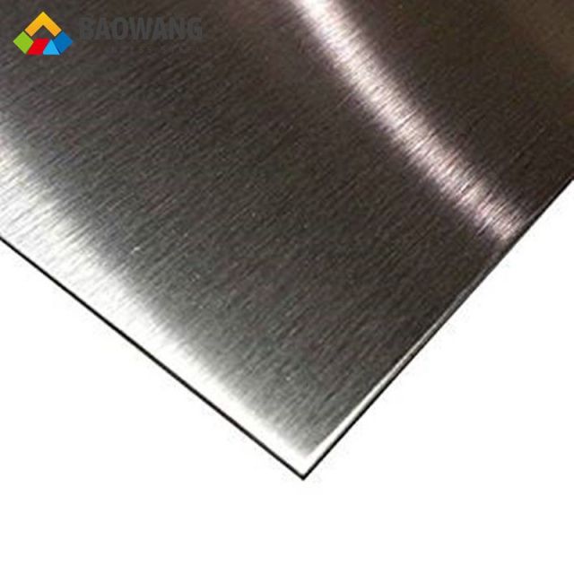 201 304 316L Hairline Finished Stainless Steel Sheet Manufacturer