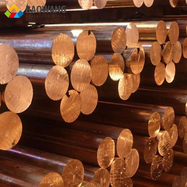 1/4 Inch Solid Copper Rod C17200